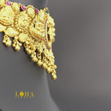 Vrindavan - Choker necklace with lord Krishna