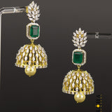 Vaisaki Floral Jumki earrings